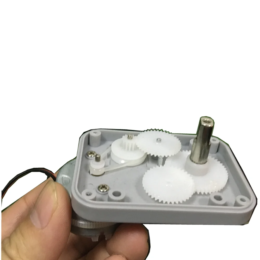 DC 3V заводчик часов двигатель постоянного тока шейкер стола аксессуары коробка