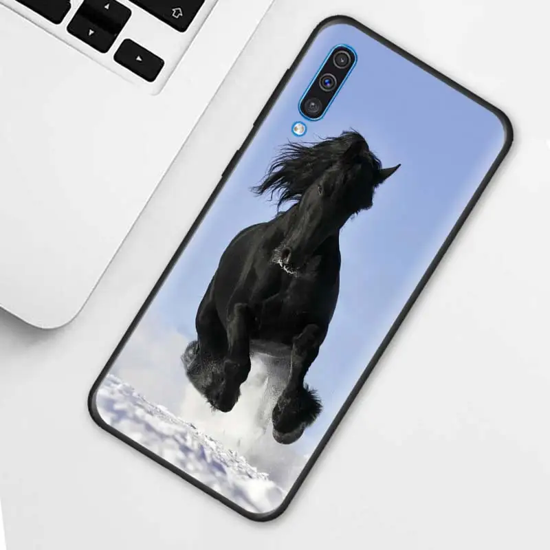 Running Horse Capas For Samsung Galaxy A51 A71 A72 M30s A21 A21s A31 A41 Phone Cases M31s M51 A21 A12 A02s Casing