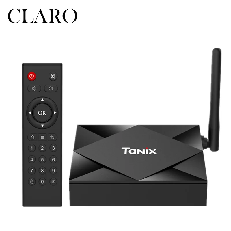 

CLARO TX6S Allwinner H616 Tv Box Quad Core Smart Android Set Top Box Newest Android 10.0 Dual Band Wifi Media Player TV Box