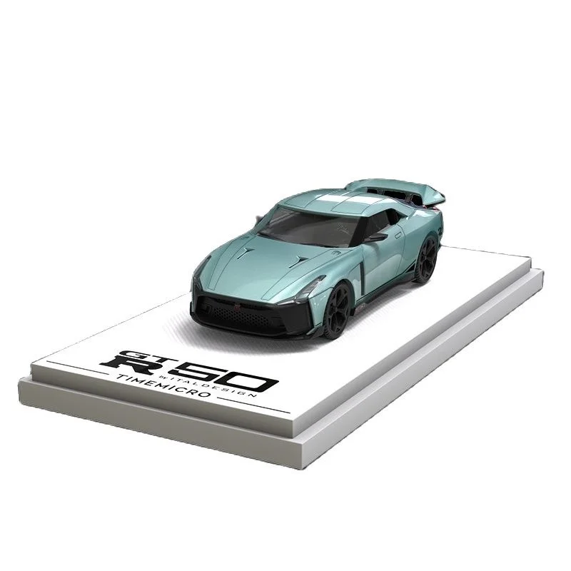 

1:64 GTR R50 R35 Test Vehicle Alloy Diorama Limited Concept Car Model Collection Miniature Carros Toys For Children TM Friends
