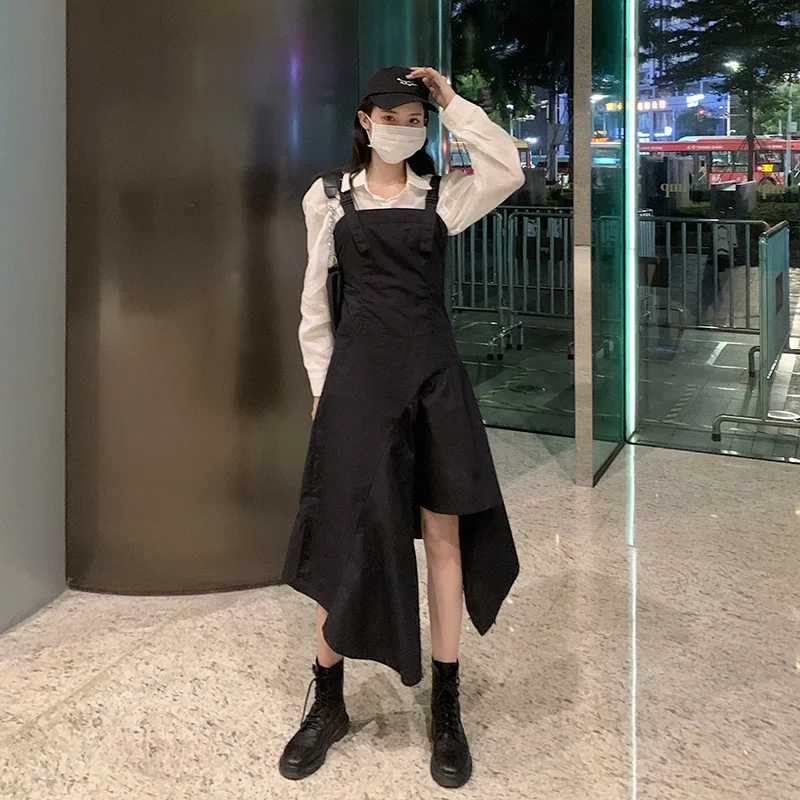 

Design Suspender Skirt Pure Style
