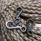 Карабин с застежкой для кемпинга, 12 шт., карабин с застежкой, навесной замок, брелок для ключей, мини-брелок для ключей, подвесная Пряжка для рюкзака