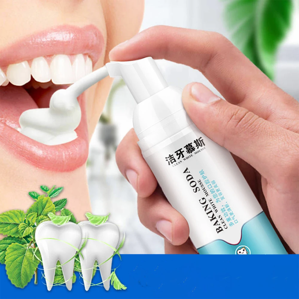 

Cleansing Mousse Foaming Toothpaste Whitening Teeth Removing Yellow Removing Bad Breath Removing Tartar Fresh Breath Oral Care