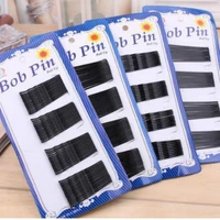 1 pack 60pcs popularity simple hairpins black alloy hair clip bobby pin hair accessories headwear ball tip pins
