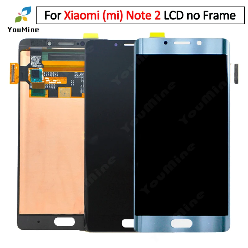 ЖК дисплей 5 7 дюйма для Xiaomi Mi Note 2 с сенсорным экраном и дигитайзером в сборе