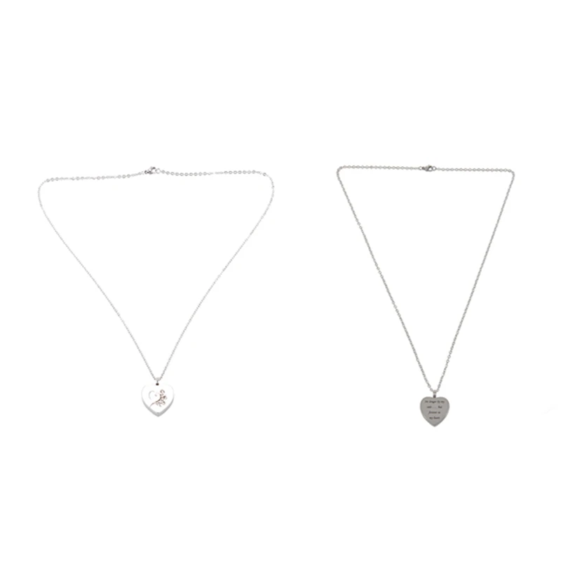 Кремации &quotвсегда в моем сердце урна ожерелье с кулоном форме сердца Мемориал&quot