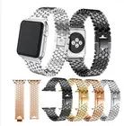 Ремешок из нержавеющей стали для Apple Watch band Series 7 6 5 45 мм 41 мм 40 мм 44 мм