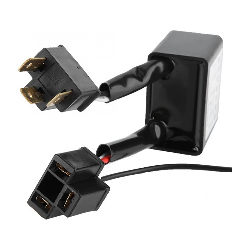 2pcs LED Negative Converter Polar inverter Switch Harness Adaptor Reversed Polarity for H4 accessoire voiture New | Автомобили и