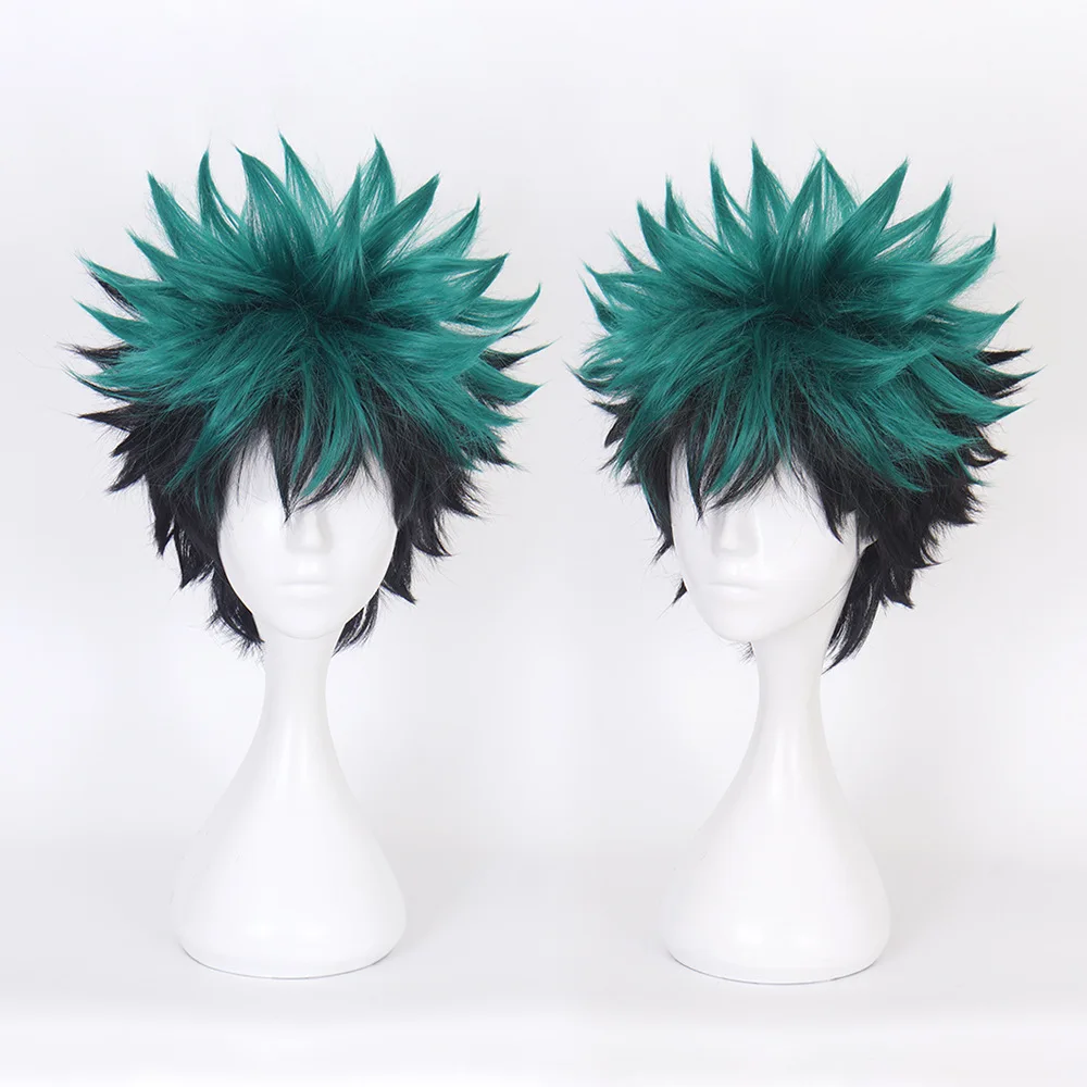 Парик для косплея из аниме Моя геройская Академия Izuku Midoriya Wig Boku Нет героев