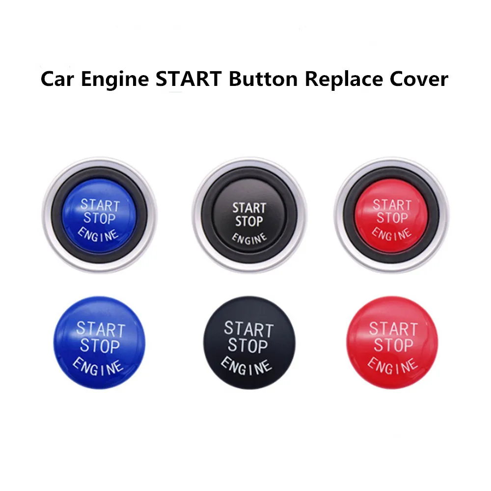 Кнопка запуска двигателя автомобиля замена крышки стоп переключатель