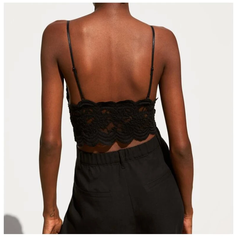2019 новый кружевной ремень обернутый груди рубашка Топ новое нижнее белье Bralett