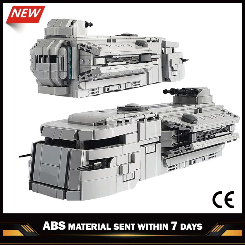 

Star Space Series MOC-61365 Military Spaceship TrexlerMarauderED Building Blocks Bricks Assemble Toys