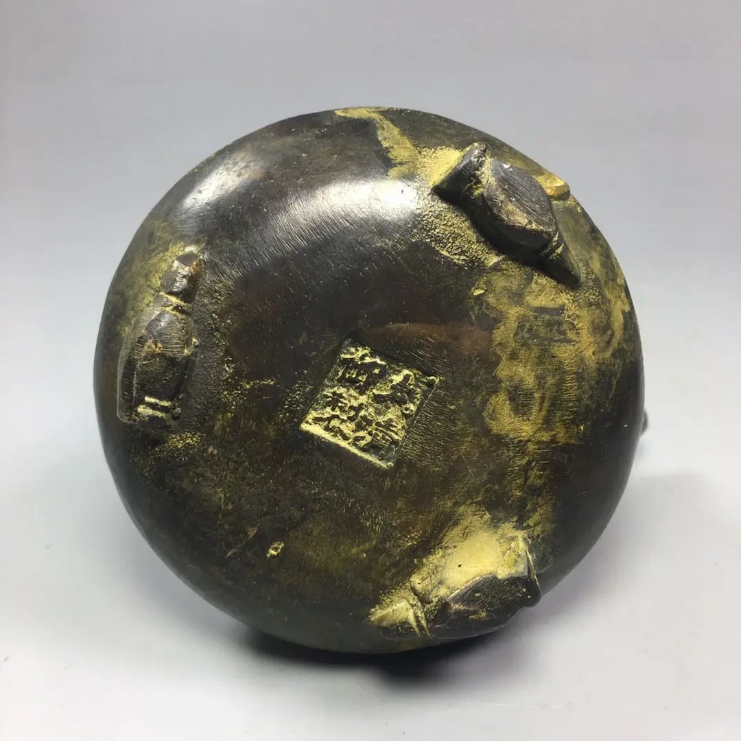 Винный горшок из чистой меди китайская коллекция старой | Дом и сад