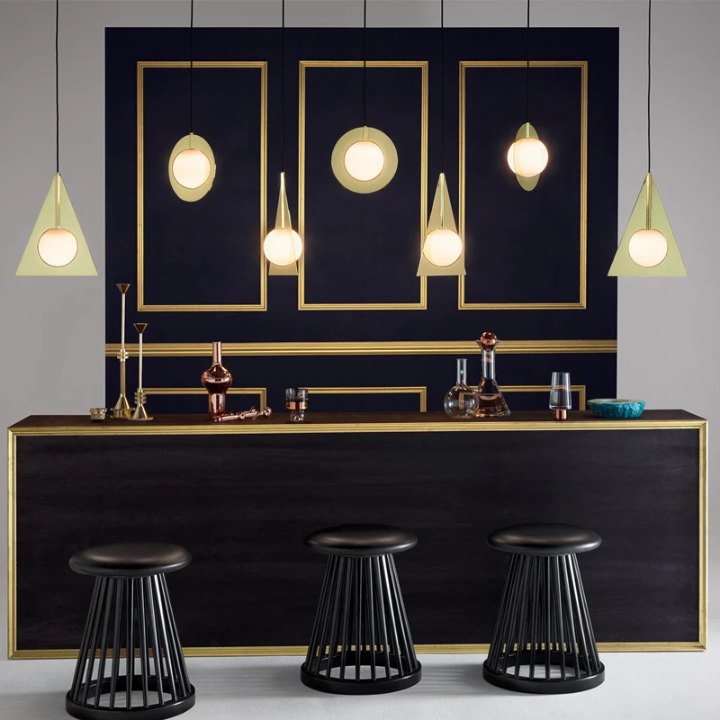 Современный минималистичный подвесной светильник скандинавский потолочный