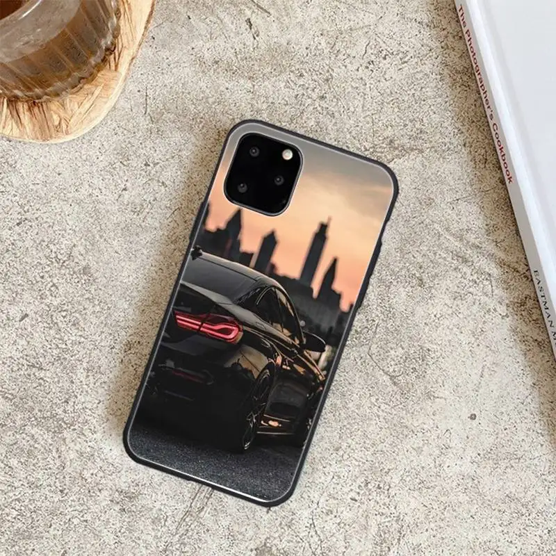 

Sports Cars Male Men Cover Black TPU Phone Case For Iphone 6 6s 7 8 Plus XR X XS XSmax 11 12 Pro Mini Max