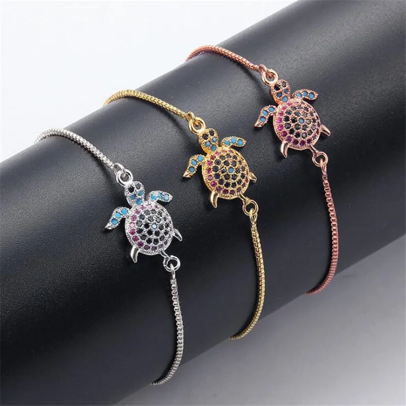 Женский браслет-цепочка с кристаллами летняя пляжная бижутерия | Украшения и