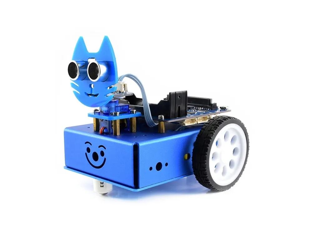 Набор для сборки робота KitiBot starter 2WD умный автомобиль с контроллером BBC micro:bit