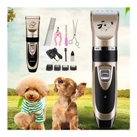 pet dog hair trimmer animal rechargeable electrical grooming clippers cat cutter machine shaver electric scissor clipper