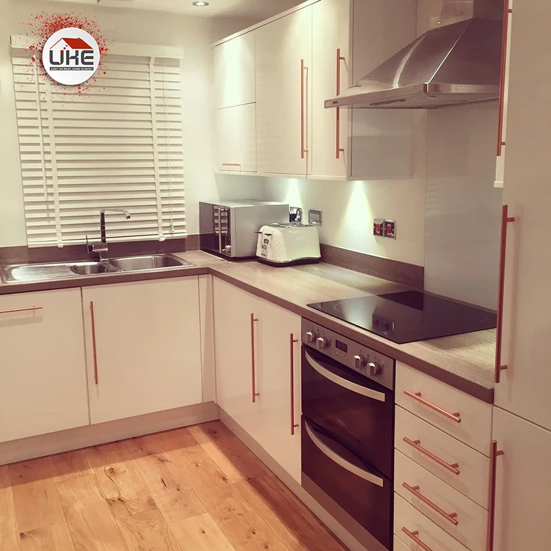 Ручка для выдвижного ящика UKE из розового золота алюминиевые ручки ящиков