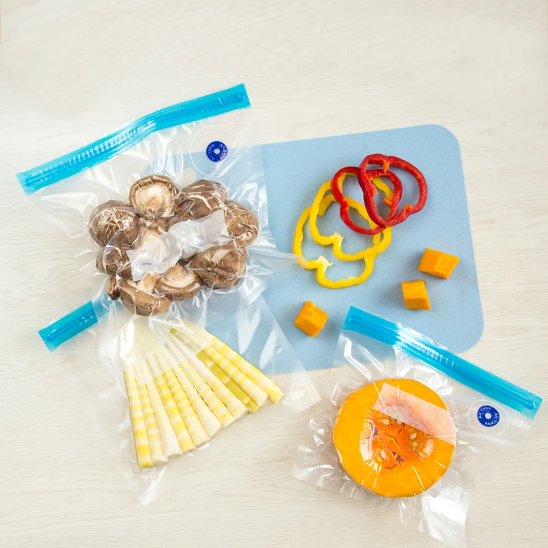 Вакуумные пакеты для хранения продуктов с насосом многоразовые пищевые кухонный