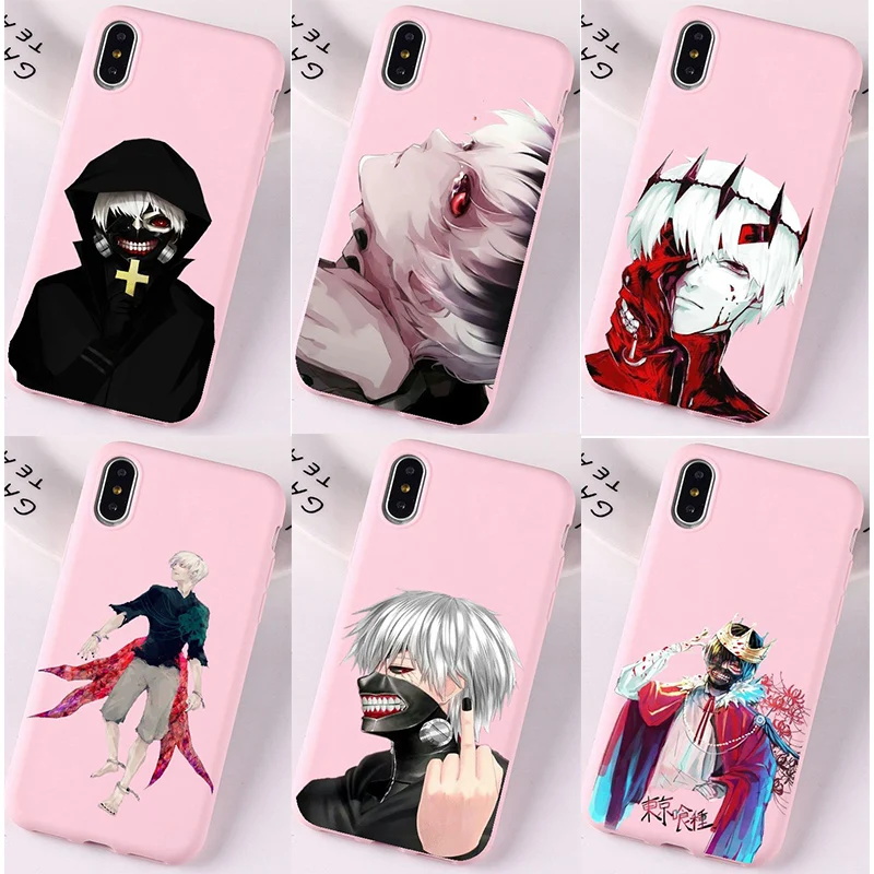 Токийский Гуль аниме Kaneki Ken Girl Fundas чехол для телефона iPhone 11 12 13 Pro Mini Max X XR 8 7 6 Plus