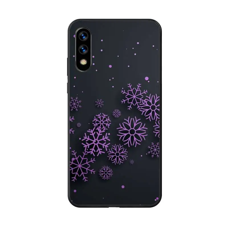 

Christmas Snowflakes Phone Case For Huawei Honor 8 X 9 10 20 V 30 Pro 10 20 Lite 7A 9lite Fundas Case