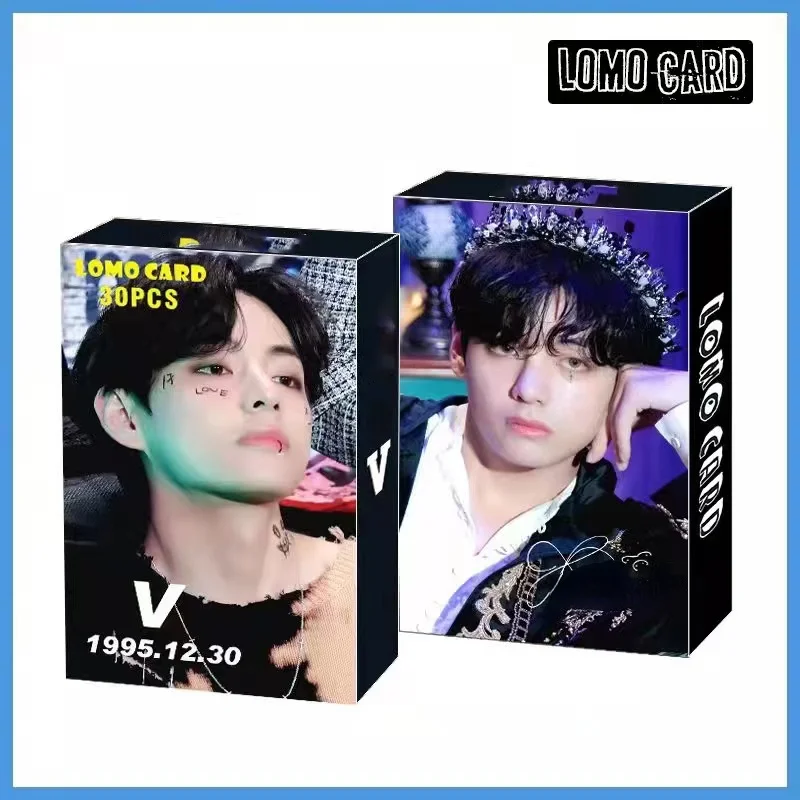 Набор фотооткрыток Kpop 30 шт./кор.kpop для мальчиков | Канцтовары офиса и дома