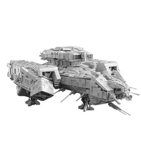 moc high tech space series uscss nostromo spaceship building blocks kit battle ships warship model toys for children xmas gifts