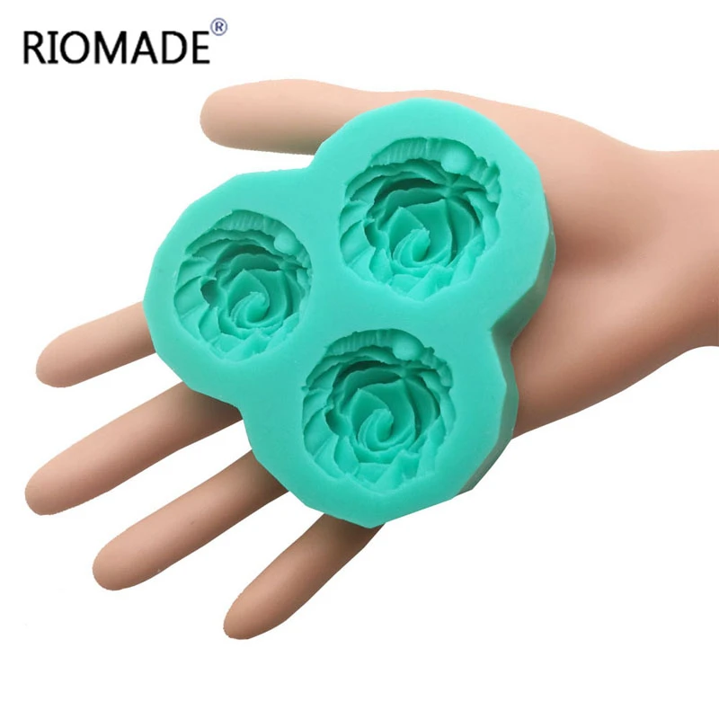 Силиконовые формы в форме розы для украшения торта форма помадки цветка