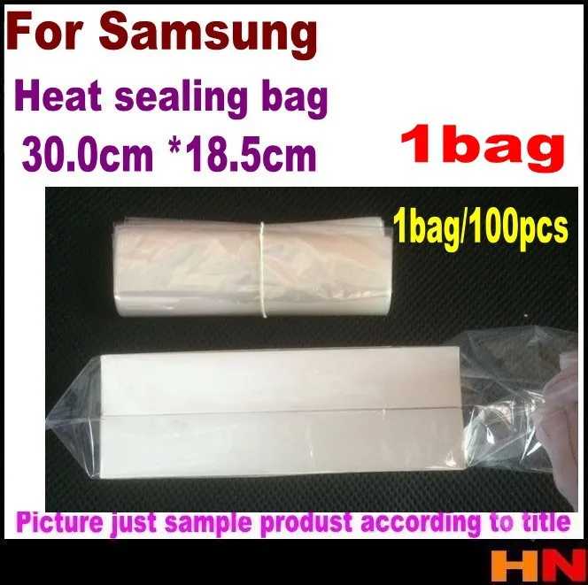 100 шт = 1 сумка для samsung коробка 30 см * 18 5 мягкий прозрачный выдувного формования ПВХ