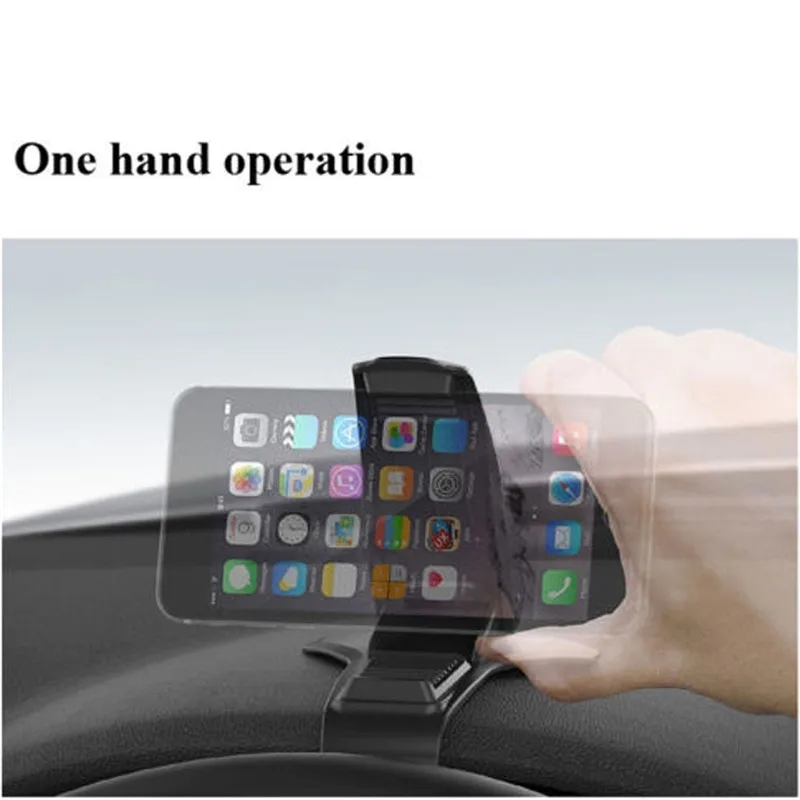 

New Design Car Phone Holder Stand Adjustable Support Max 6.5 Inch For GPS For Mobile Phone Simulation HUD