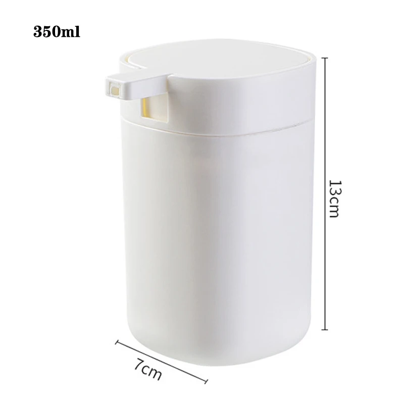 

Portable Soap Dispenser Shower Gel Press-type Bottle large capacity Household Lotion Shampoo Bottle 350ML