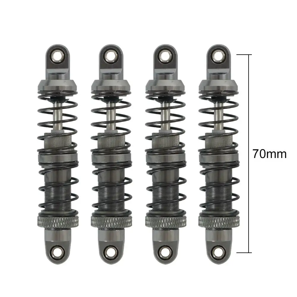 

RCtown Oil Adjustable Metal Shock Absorber Damper for 1/10 RC Car Parts Truck Crawler Axial SCX10 TRX4 D90