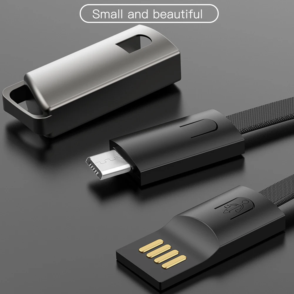 Кабель для быстрой зарядки Xiaomi Redmi 7 Note 8 Micro USB кабель в оплетке 0 2 м с функцией Andorid