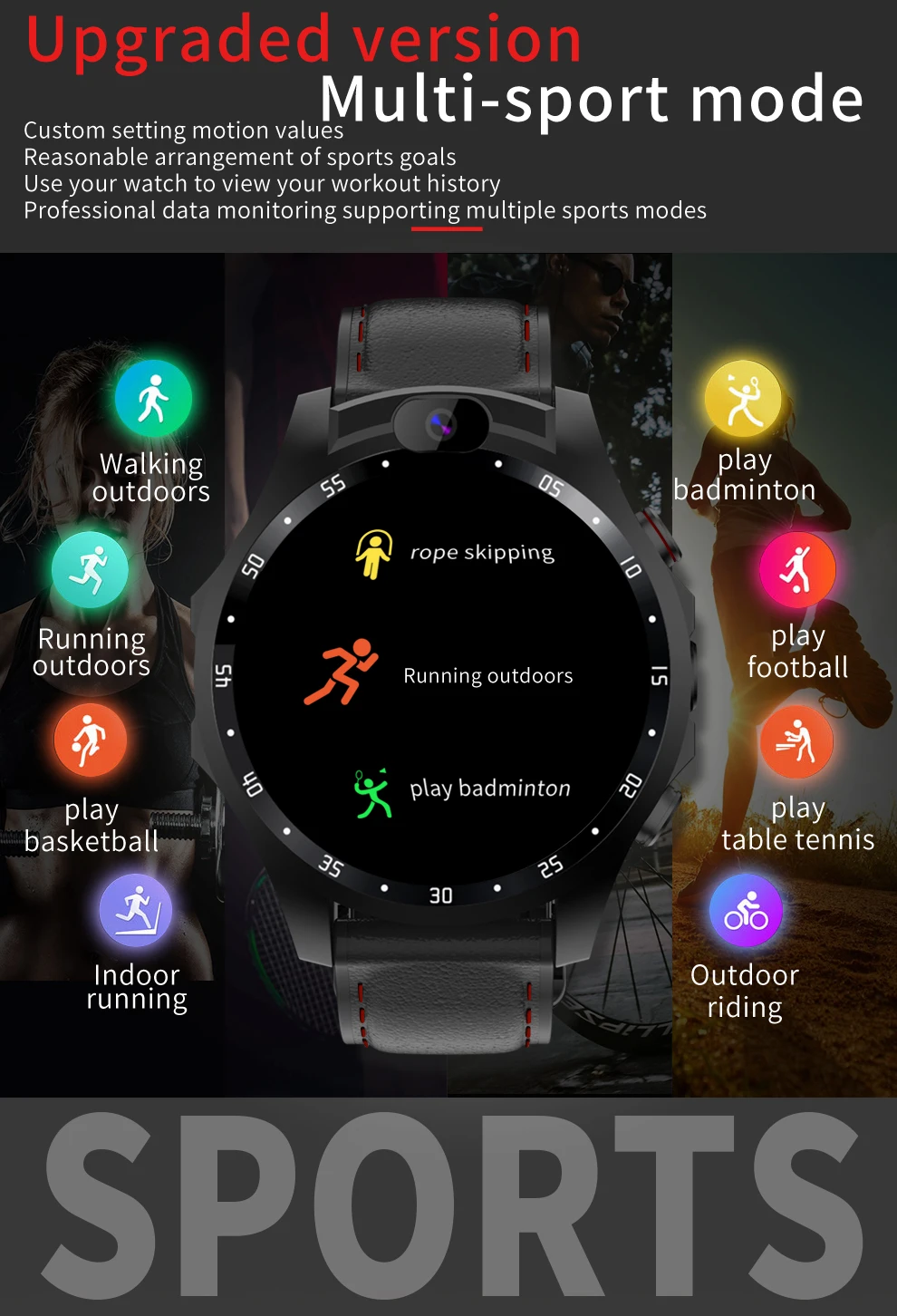 V9, 4G, Смарт-часы, телефон, 32 ГБ, gps, Android 7,1, SIM, камера 5 Мп, 1,56 дюймов, 800 мА/ч, водонепроницаемые спортивные Смарт-часы, мужские часы для ответа на звонок
