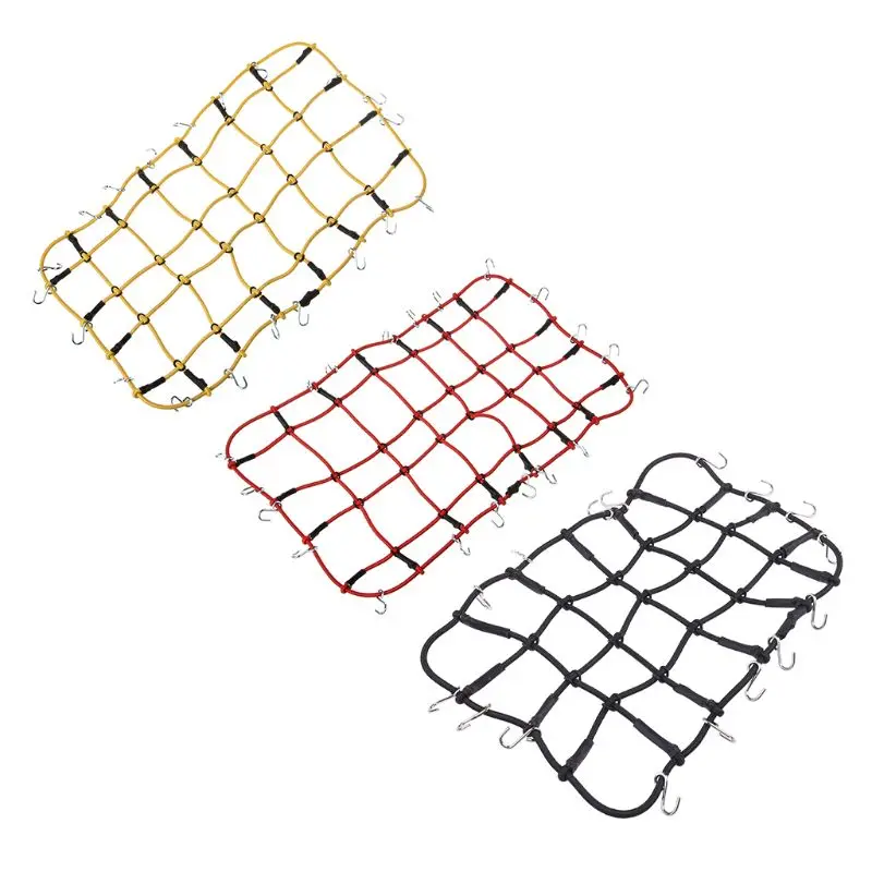 Эластичная багажная сетка на крышу автомобиля для хранения с Крючки резинкая