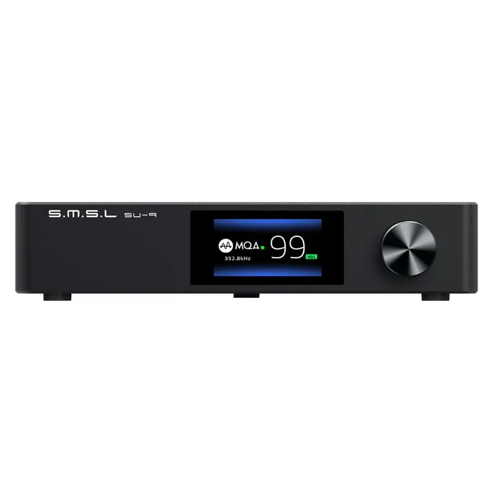 SMSL SU-9 MQA Audio DAC ES9038Pro XMOS DSD512 PCM768kHz32Bit Bluetooth 5 0 UAT LDAC USB сбалансированный выходной
