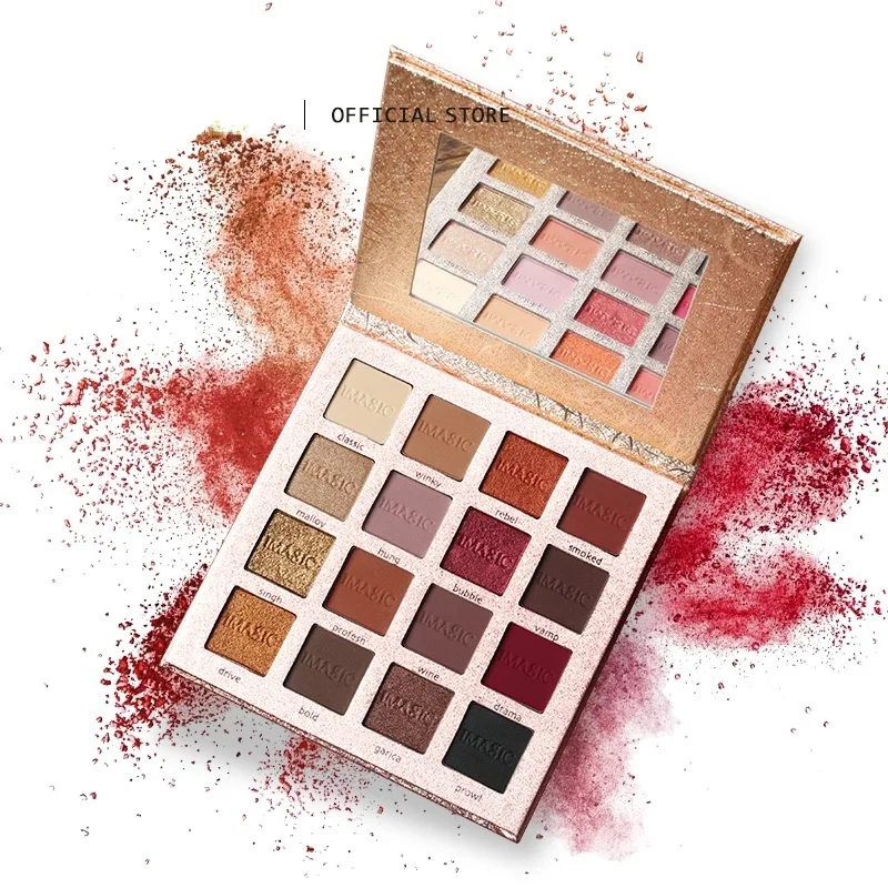 

New Arrival Charming Eyeshadow 16 Color Palette Make up Palette Matte Shimmer Pigmented Eye Shadow Powder
