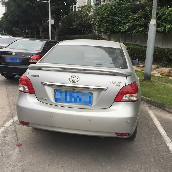 Спойлер для Yaris 2008-2013 Toyota JSDL спойлер из АБС-пластика цвет заднего крыла автомобиля