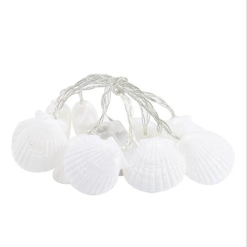 DIY LED String Shell наружная Водонепроницаемая Ремесленная Лампа для рождественской