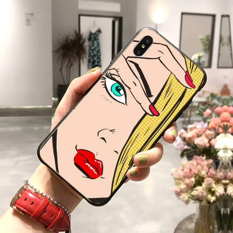 HTxian 0 Roy Lichtenstein DIY Роскошный чехол для телефона iPhone 11 pro XS MAX 8 7 6 6S Plus X 5 5S SE XR |