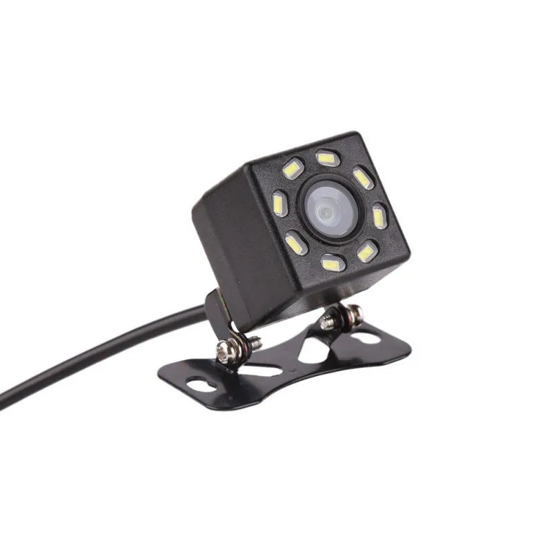 Автомобильная камера заднего вида универсальная для парковки 8 светодиодный