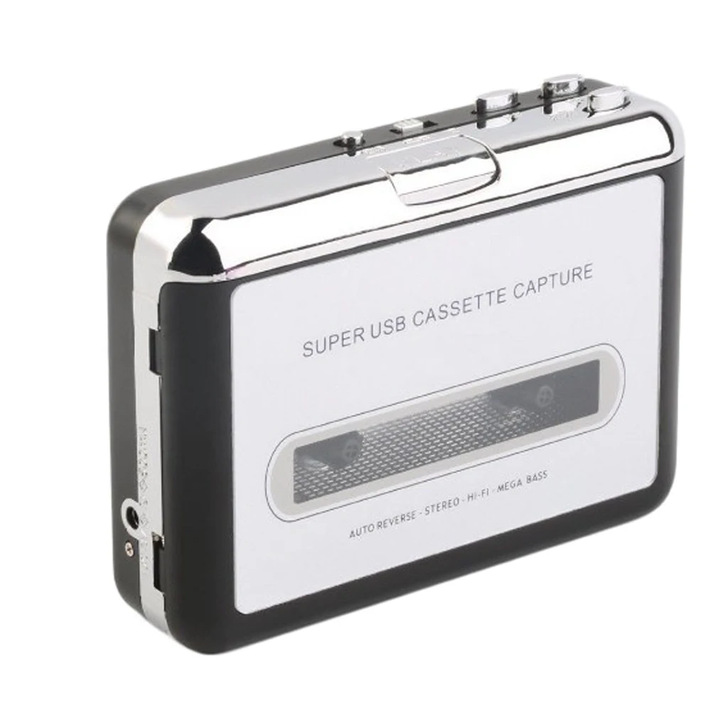 1Piece USB Cassette Tape to MP3 PC Converter Capture Stereo Audio Player | Электроника
