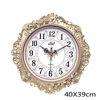 style wall clock living room creative personality watch clock fashion atmosphere modern home clock mute peacock clock