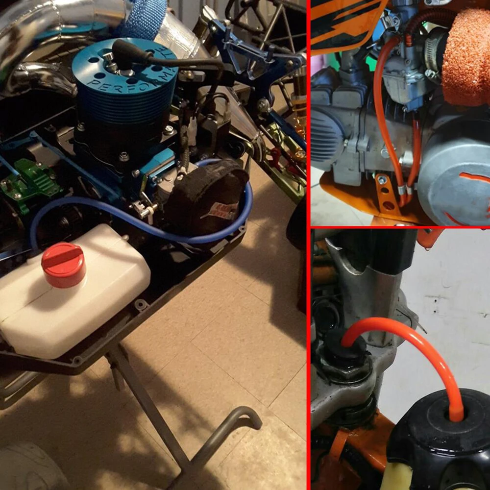 Мотоциклетный шланг 1 м бензиновый топливный газовая масляная трубка мягкая для