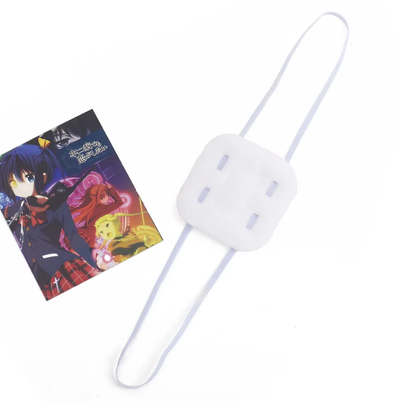 1 Chuunibyou Demo Koi ga shjing мультяшная маска для глаз таканаши Рикка Персонализированная Новинка cos костюм реквизит вечерние аксессуары повязка на глаза - Цвет: 1