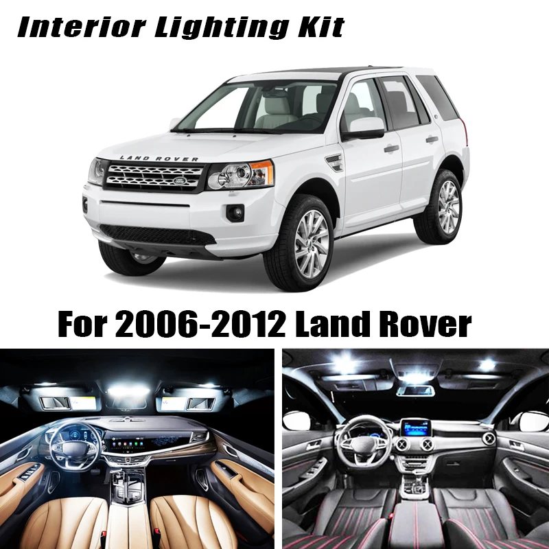 12x белый светодиодный светильник без ошибок для интерьера набор Jeep Grand Cherokee