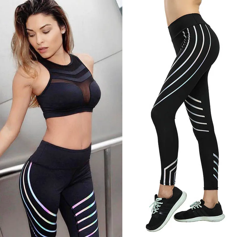 

Женские леггинсы, спортивные Леггинсы для фитнеса, леггинсы с лазерным узором, большие размеры 3XL