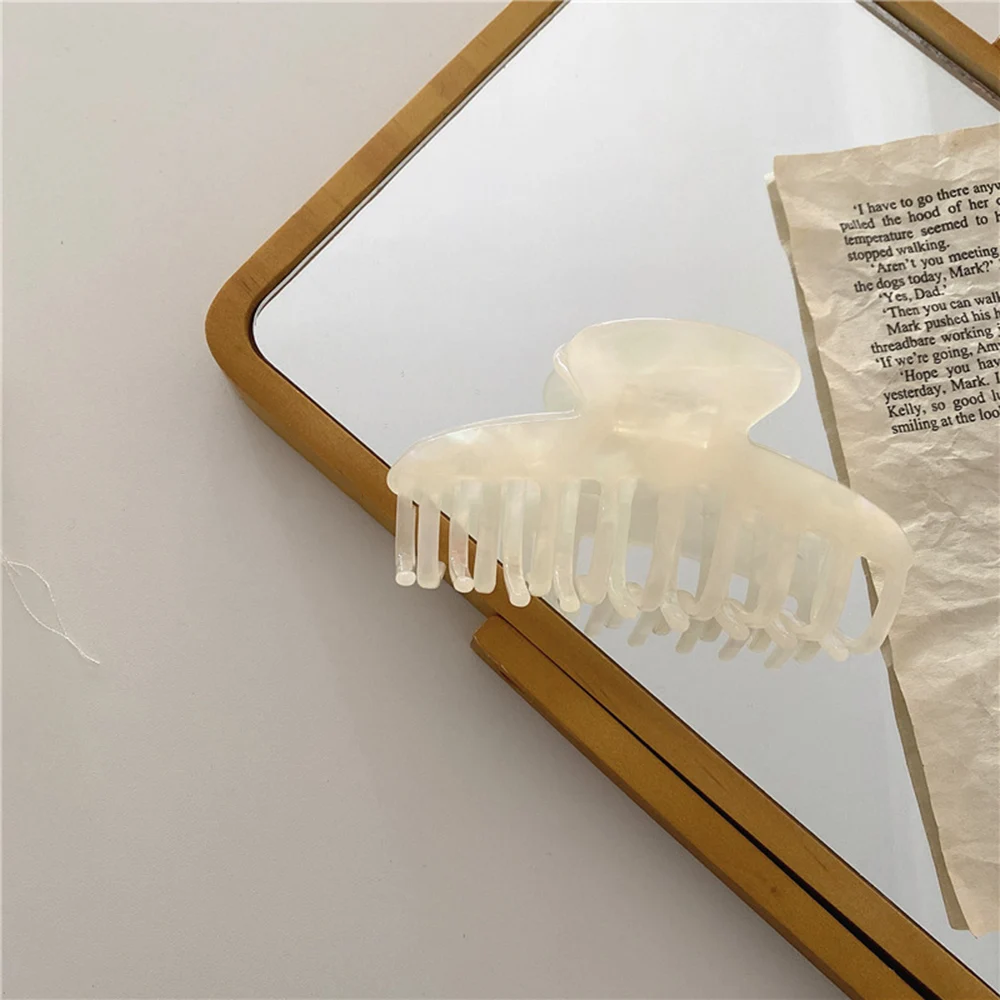 

Women Fashion Acetic Acid Hair Claws Square Acrylic Hair Clamps Crab Geometric Multiple Colorful Hair Clips Accessories