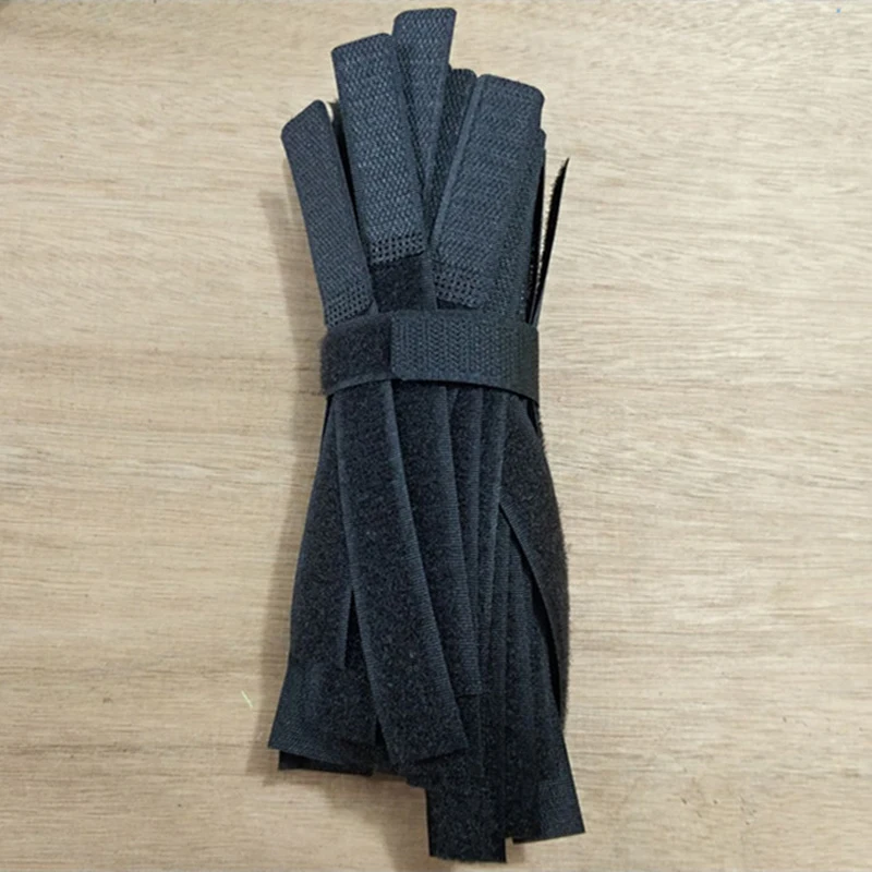 Нейлоновые кабельные стяжки 50 шт./лот многоразовые Волшебные липкие ленты крючок